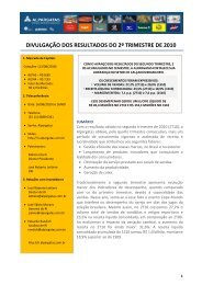 PRESS RELEASE 2T10 IFRS - Alpargatas