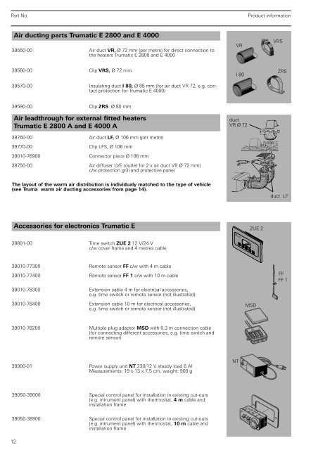 Leisure products catalogue 2002 (1.7Mb) - Swift Owners Club