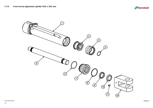 Spare Parts List Model EG Mounted plough - Hjallerup ...