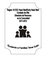 Untitled - Region 10 Education Service Center