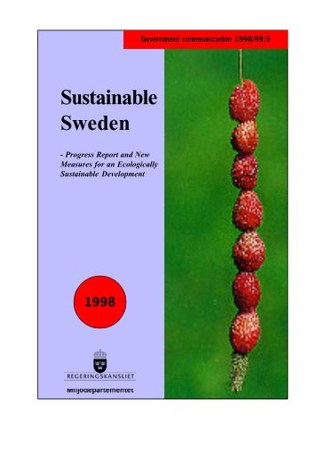 Sustainable Sweden - Regeringen