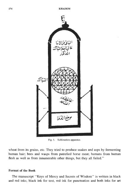 A Translation of a Zosimos' Text in an Arabic Alchemy Book