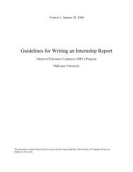 Guidelines for Writing an Internship Report - Master of Electronic ...