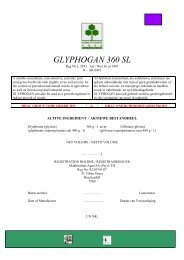 GLYPHOGAN 360 SL - Makhteshim-Agan SA (Pty) Ltd