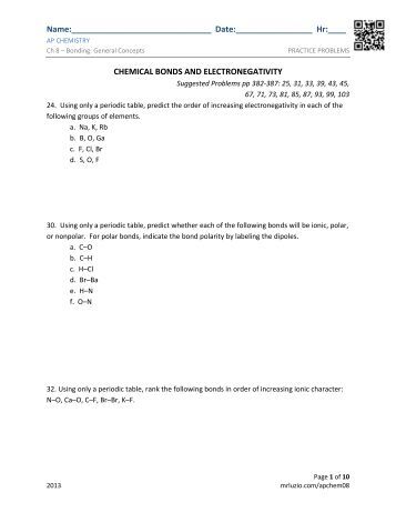 problems practice chemistry chapter 8 ch problems 06 chathamschools chemistry 11 org ch ap practice practice