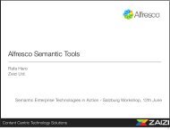 Alfresco Semantic Tools - IKS