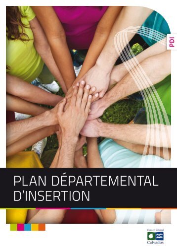 Plan départemental d'insertion - 3,7 Mo - Conseil général du Calvados