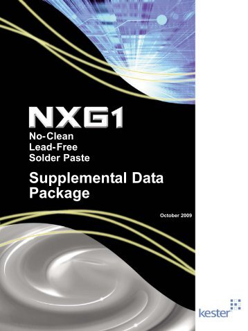 NXG1 Lead-Free Solder Paste - NTE Electronics