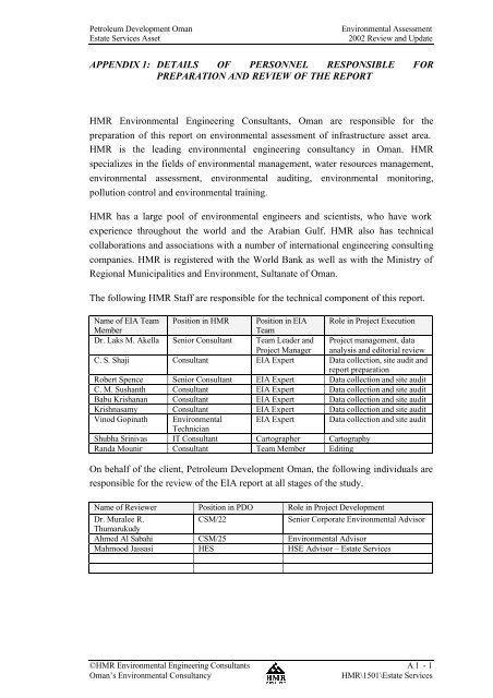 Estate Service Asset - PDO