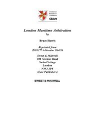 Journal Article - LMAA | London Maritime Arbitrators Association