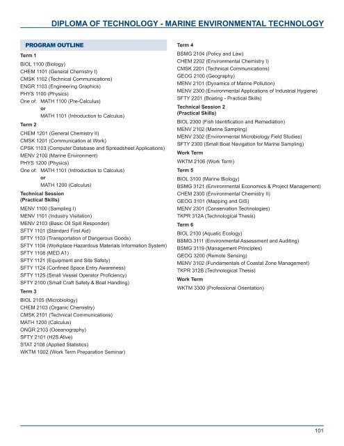 Academic Calendar - Fisheries and Marine Institute - Memorial ...