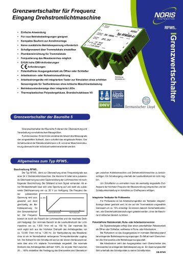 Datenblatt - PlÃ¶ger Sensor GmbH