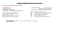 Chemistry Schedule for Summer Classes - 2013 - The Department ...