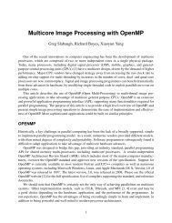 Multicore Image Processing with OpenMP