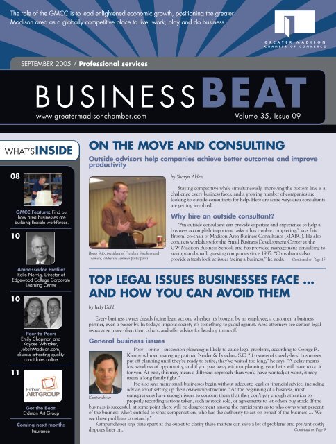 top legal issues businesses face - Madison Magazine