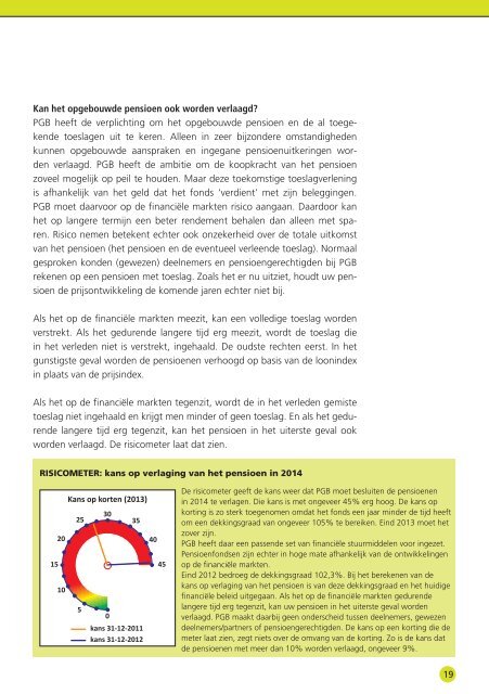 Flexibel Pensioen voor het Kartonnage - PensioenfondsPGB