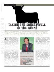 taking the sherry bull by the horns - Wine Business International