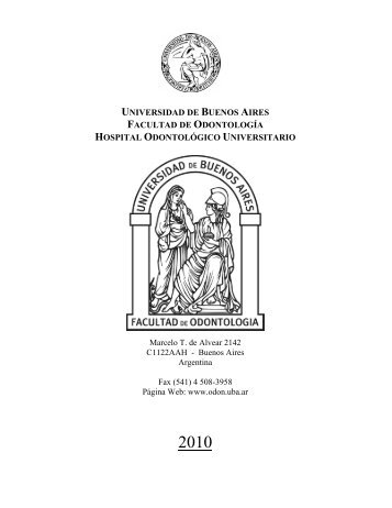 universidad de buenos aires facultad de odontologÃ­a hospital ...