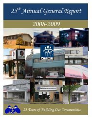 25 Annual General Report 2008-2009 - Pacific Community Resources