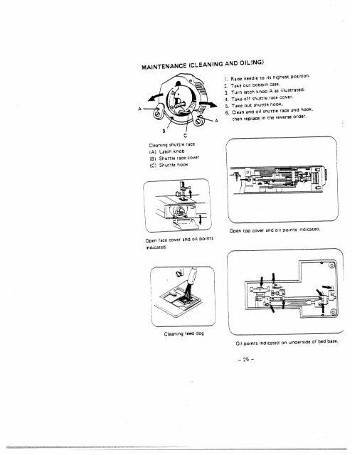 INSTRUCTION MANUAL FOR SEWING MACHINE - Singer - This Wiki