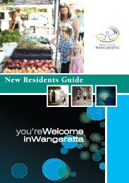 Rural City of Wangaratta New Resident's Guide