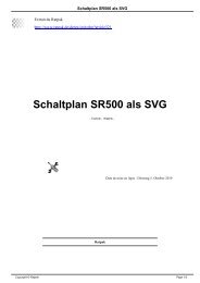 Schaltplan SR500 als SVG - Ratpak