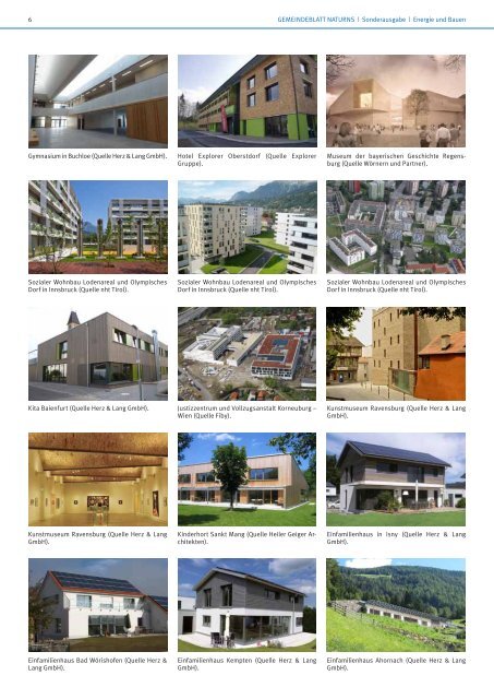Sonderausgabe Gemeindeblatt Naturns - IG Passivhaus Südtirol