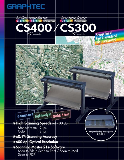 CS400 & CS300 series scanners - Scantopia