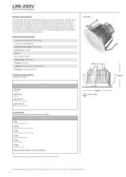 Spec Sheet PDF - Cree