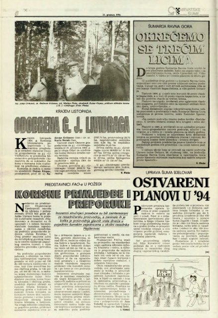 HRVATSKE ŠUME 42 (23.12.1994.)