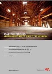 Halle 710 Oberwinterthur, Nutzungskonzept, Februar 2012(PDF, 1.4 ...