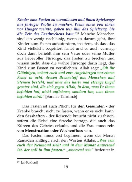 Das Buch des Fastens, Herausgegeben von: Usama Ayoub