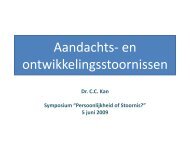 Aandachts- en ontwikkelingsstoornissen - RUhosting