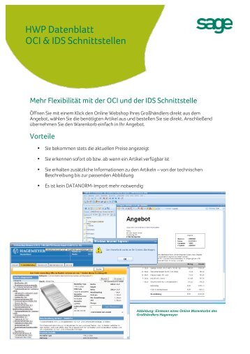 FlexibilitÃ¤t mit der OCI und der IDS Schnittstelle