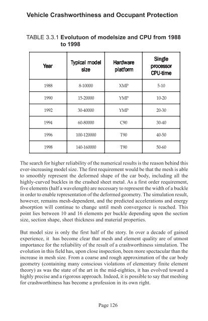 Vehicle Crashworthiness and Occupant Protection - Chapter 3