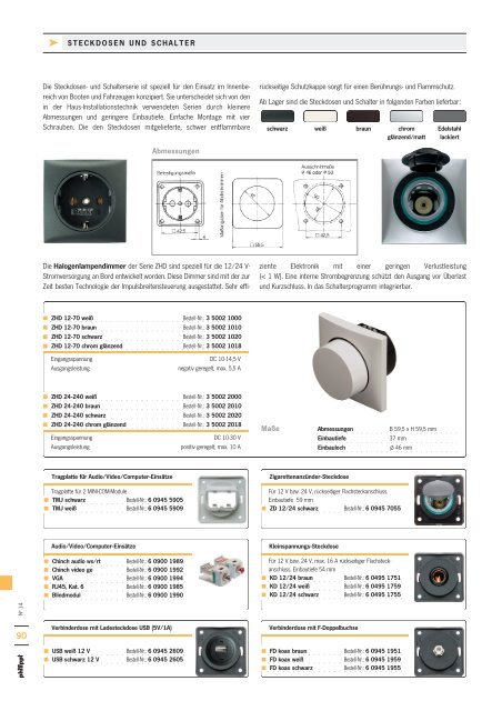 k STECKDOSEN UND SCHALTER - Philippi