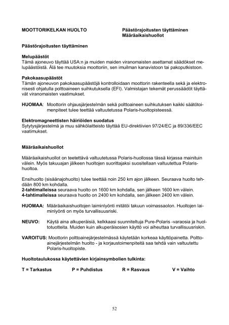 2009 Switchback ja RMK.pdf - Polaris