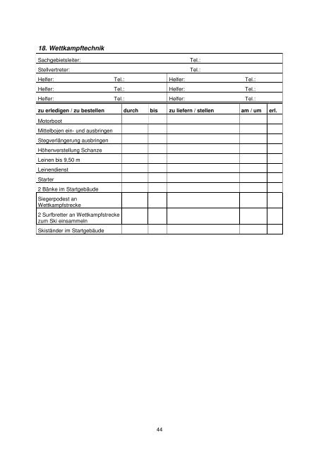 Checkliste Veranstaltung DWWV.pdf - Deutscher Wasserski