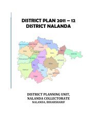 Nalanda Annual District Plan 2011-12 - nrcddp