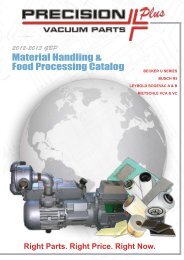 Material Handling & Food Processing Catalog - Precision Plus