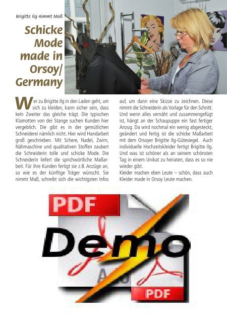 ORSOY KURIER 2 - Schreib- und Fotodesigns Sass Rheinberg