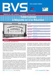 Tuberculose Ã  Mayotte et Ã  la RÃ©union - ARS OcÃ©an Indien
