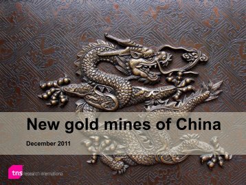 New Gold Mines of China - WPP.com