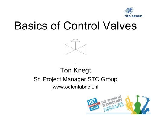 Download Presentatie Ton Knegt Sr Project Manager Stc Group