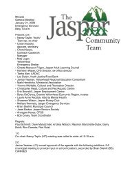 January 2009 - The Jasper Community Team