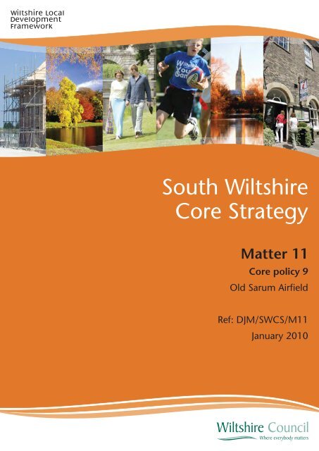Matter 11 Core policy 9 - Wiltshire Council
