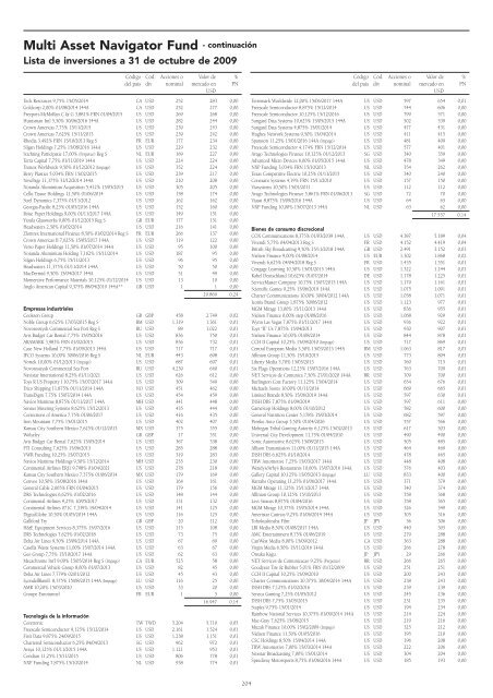 Informe semestral (pdf) - Cajastur