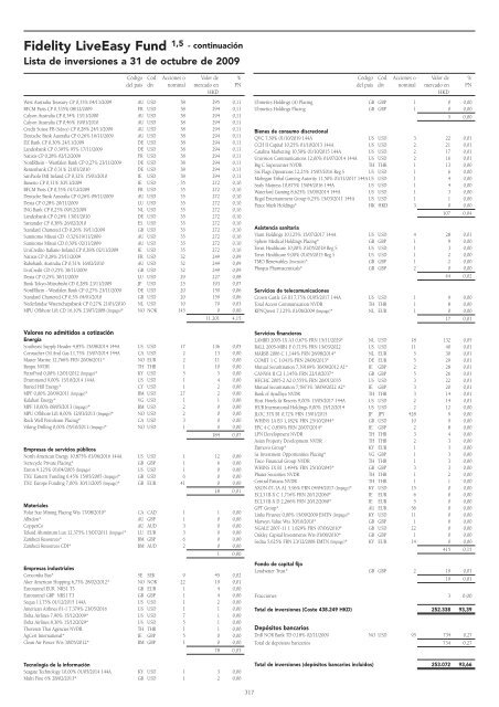 Informe semestral (pdf) - Cajastur