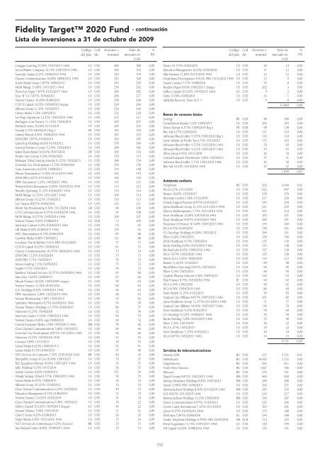 Informe semestral (pdf) - Cajastur