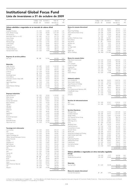 Informe semestral (pdf) - Cajastur